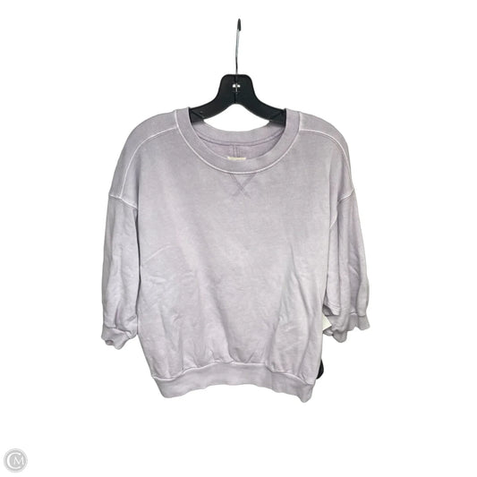 Top Short Sleeve By Pilcro In Purple, Size: M