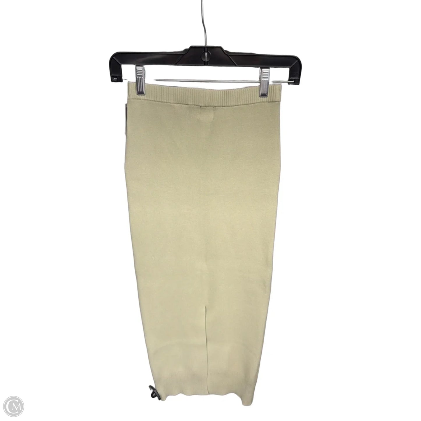 Skirt Midi By H&m In Green, Size: Xs