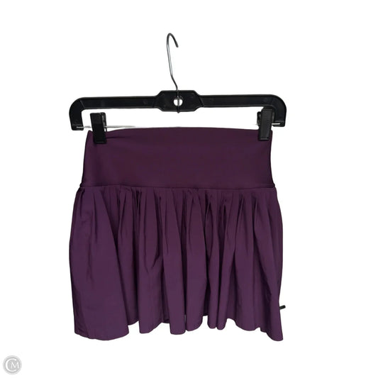 Athletic Skort By Alo In Purple, Size: S