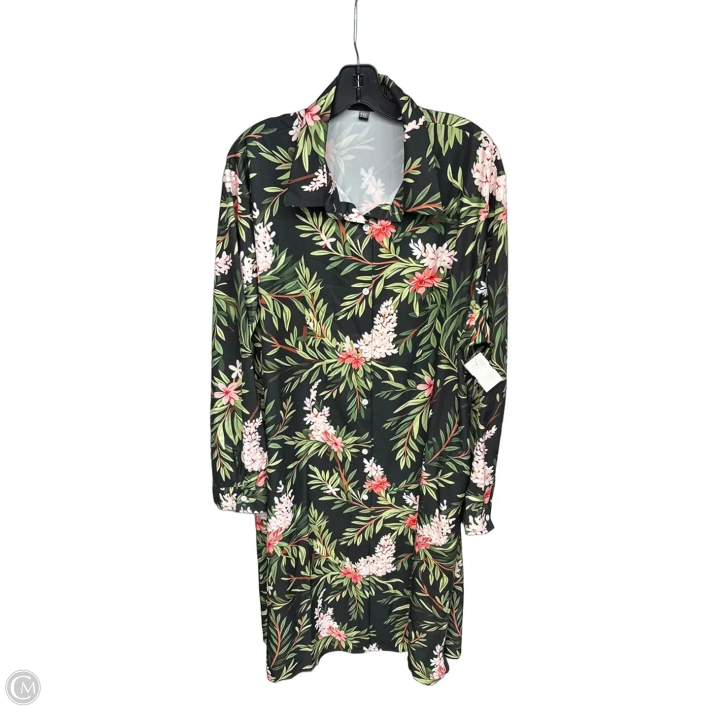 Dress Casual Short By Clothes Mentor In Floral Print, Size: 3