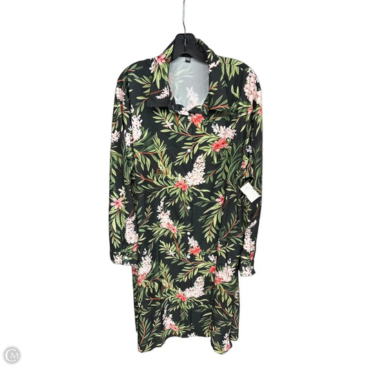 Dress Casual Short By Clothes Mentor In Floral Print, Size: 3