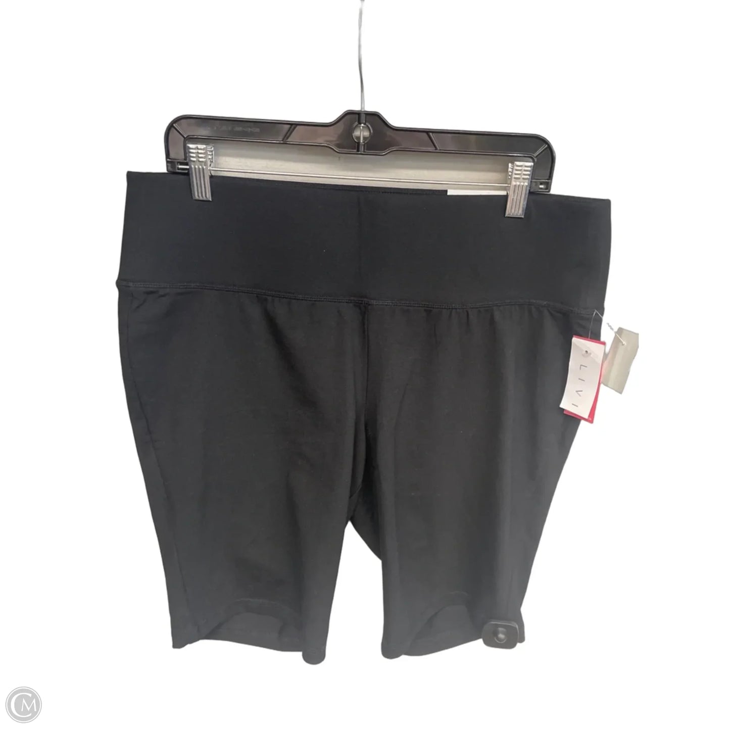 Athletic Shorts By Livi Active In Black, Size: 2x