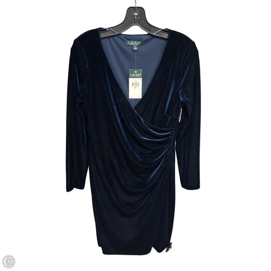 Dress Party Short By Lauren By Ralph Lauren In Blue, Size: 8p