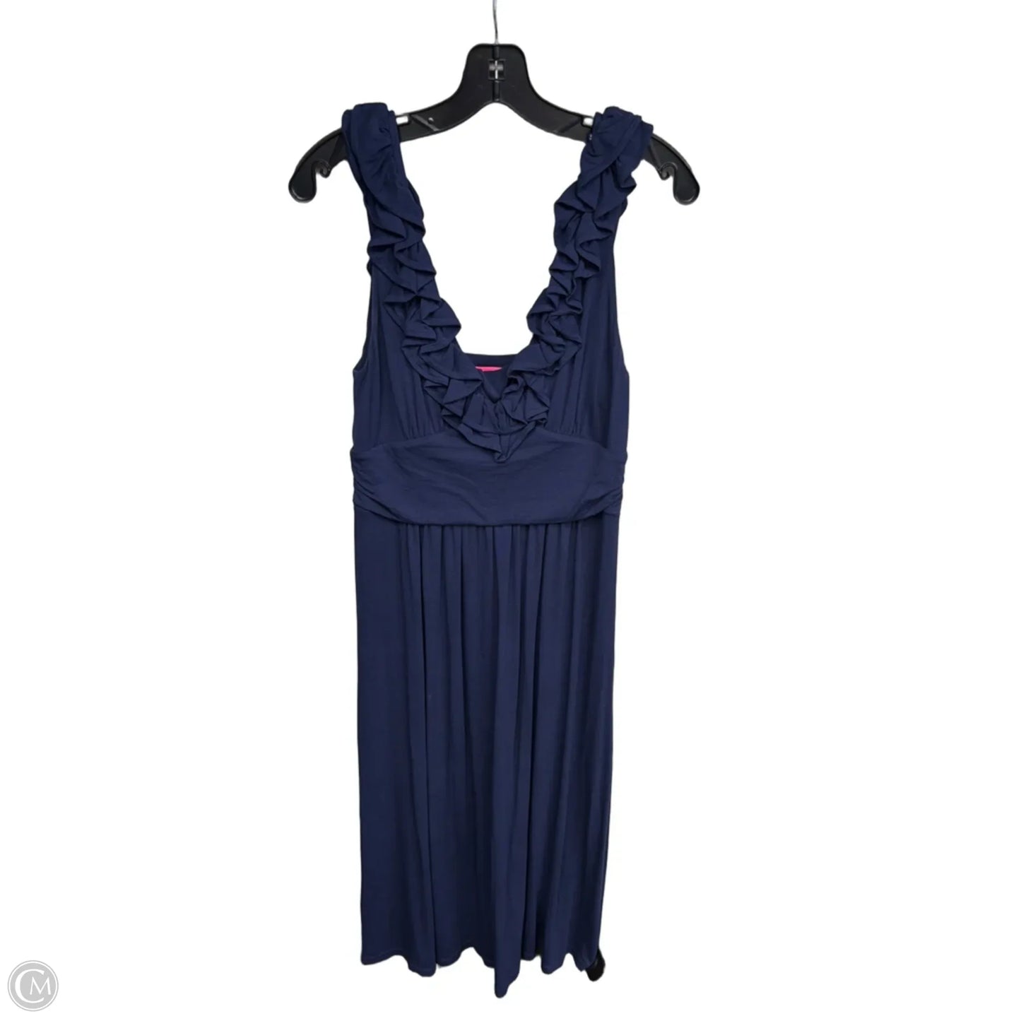 Dress Casual Maxi By Lilly Pulitzer In Blue, Size: M