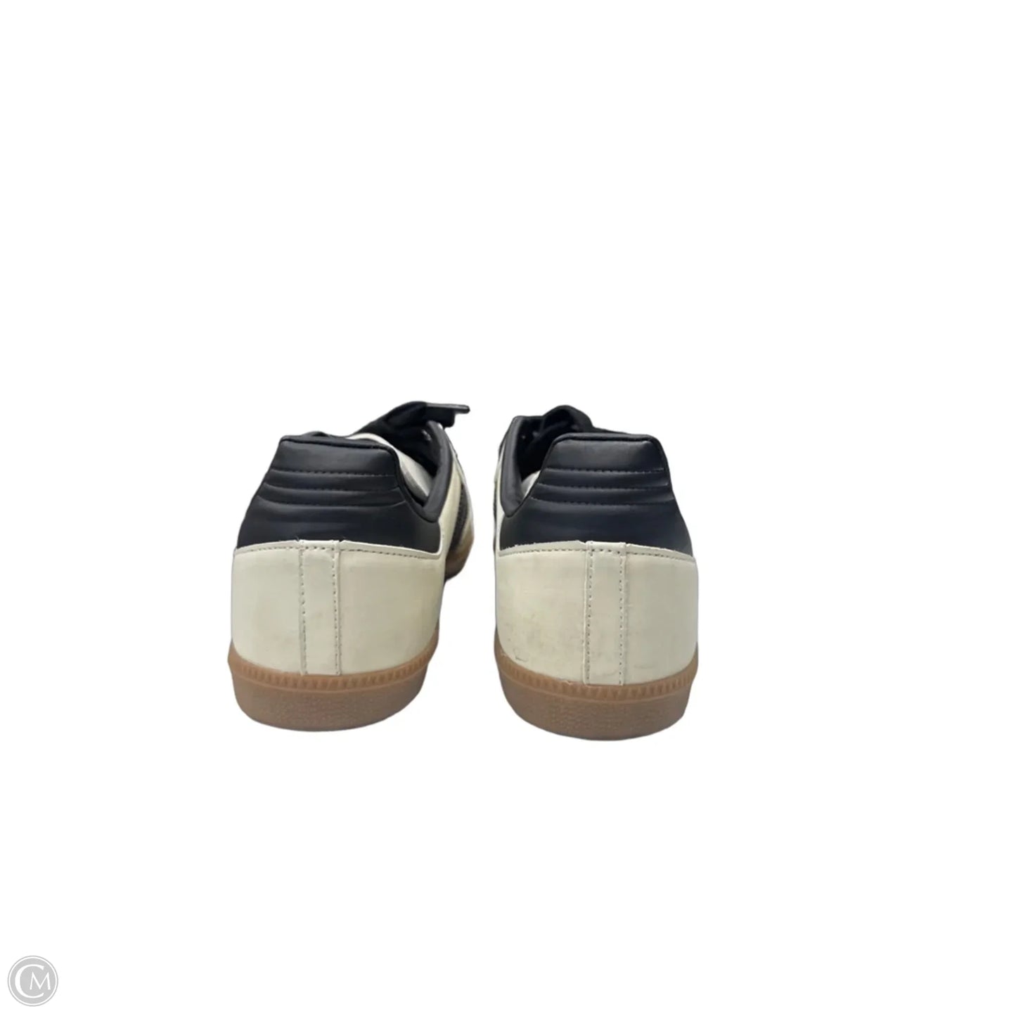 Shoes Sneakers By Adidas In Black & Cream, Size: 8.5