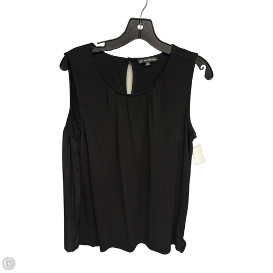 Top Sleeveless By Adrianna Papell In Black, Size: M