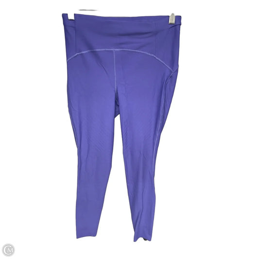 Athletic Pants By Lululemon In Purple, Size: 8