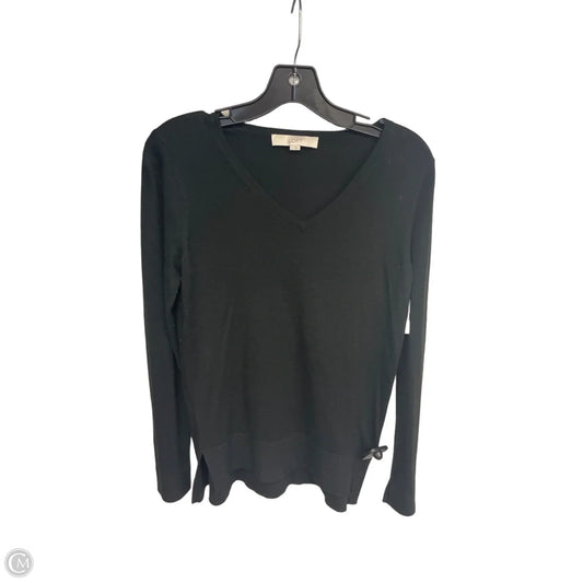 Sweater By Loft In Black, Size: S