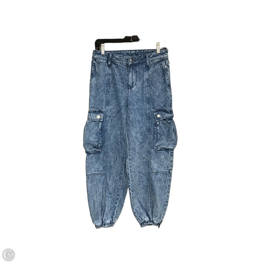 Jeans Wide Leg By Future Collective In Blue Denim, Size: 0