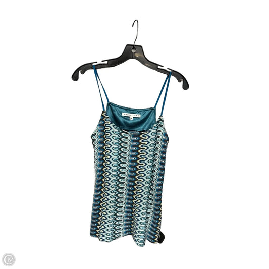Top Sleeveless Designer By Trina Turk In Teal, Size: M