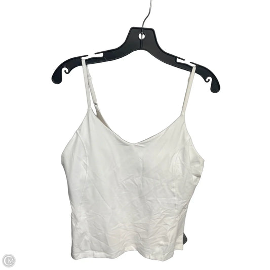 Athletic Tank Top By Lululemon In White, Size: 12