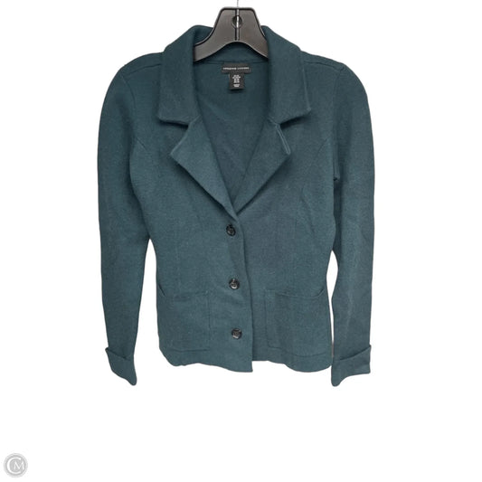 Blazer By Adrienne Vittadini In Teal, Size: Xs