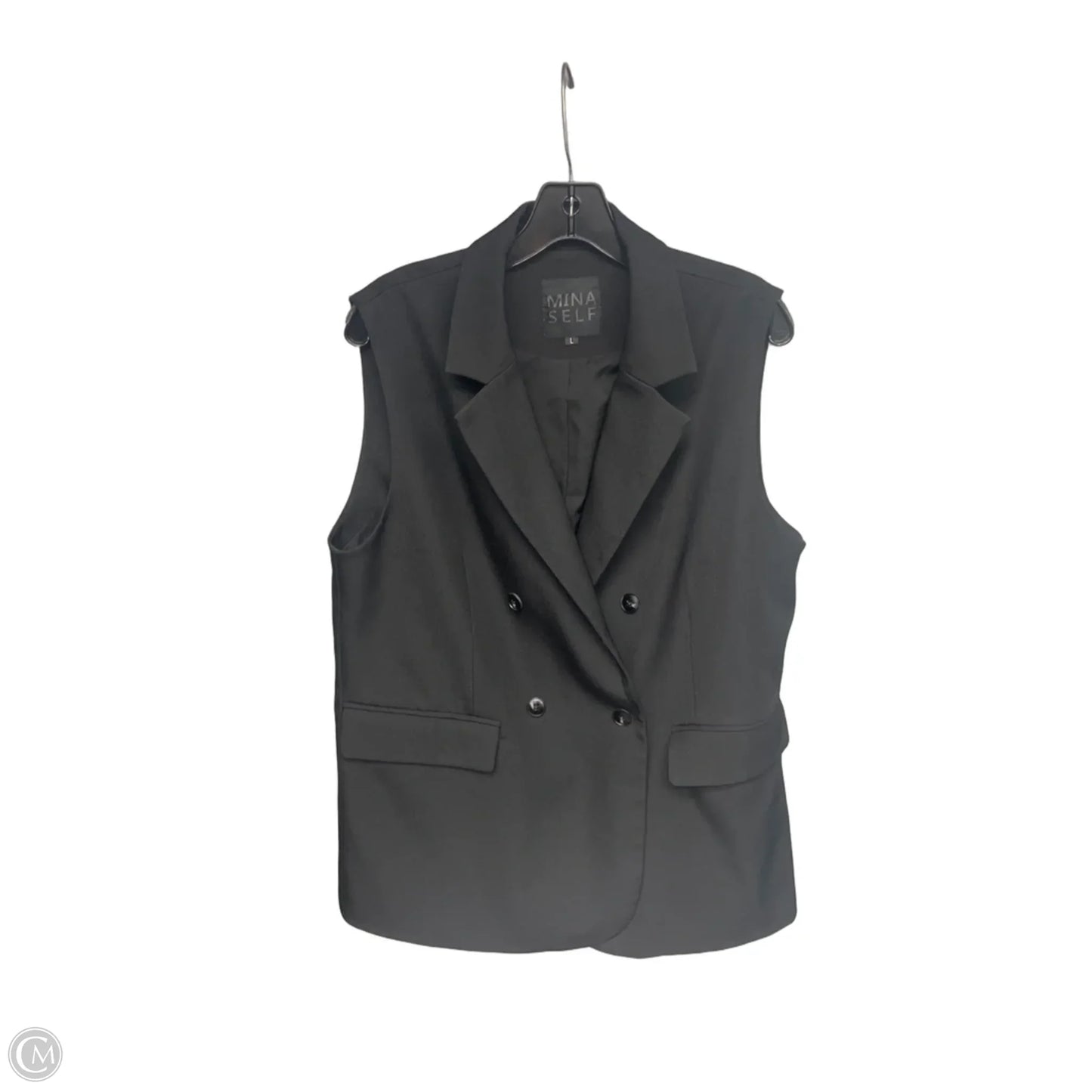 Vest Other By Clothes Mentor In Black, Size: L