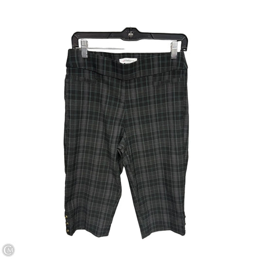 Capris By Liz Claiborne In Blue, Size: 6
