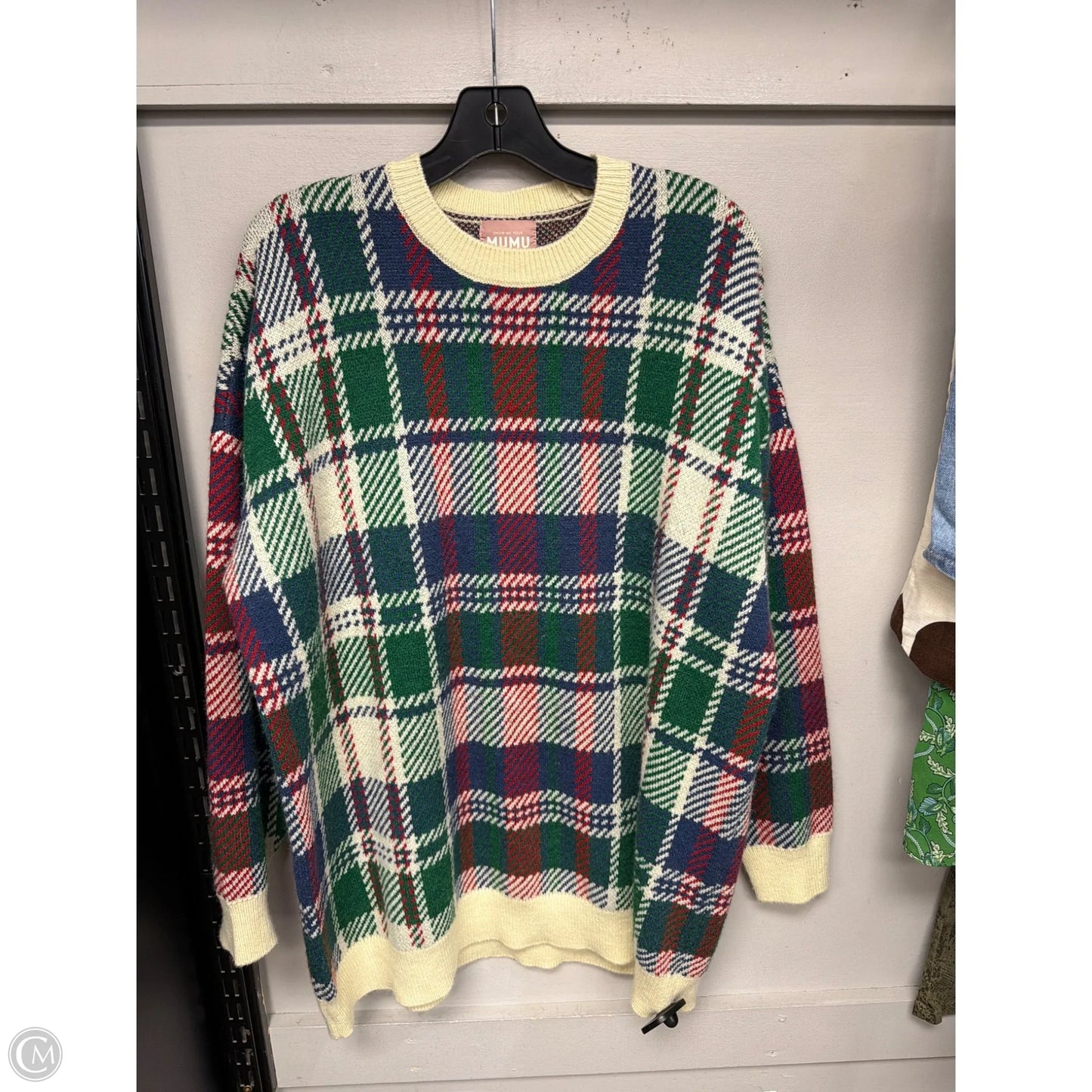 Sweater By Show Me Your Mumu In Green & Red, Size: M