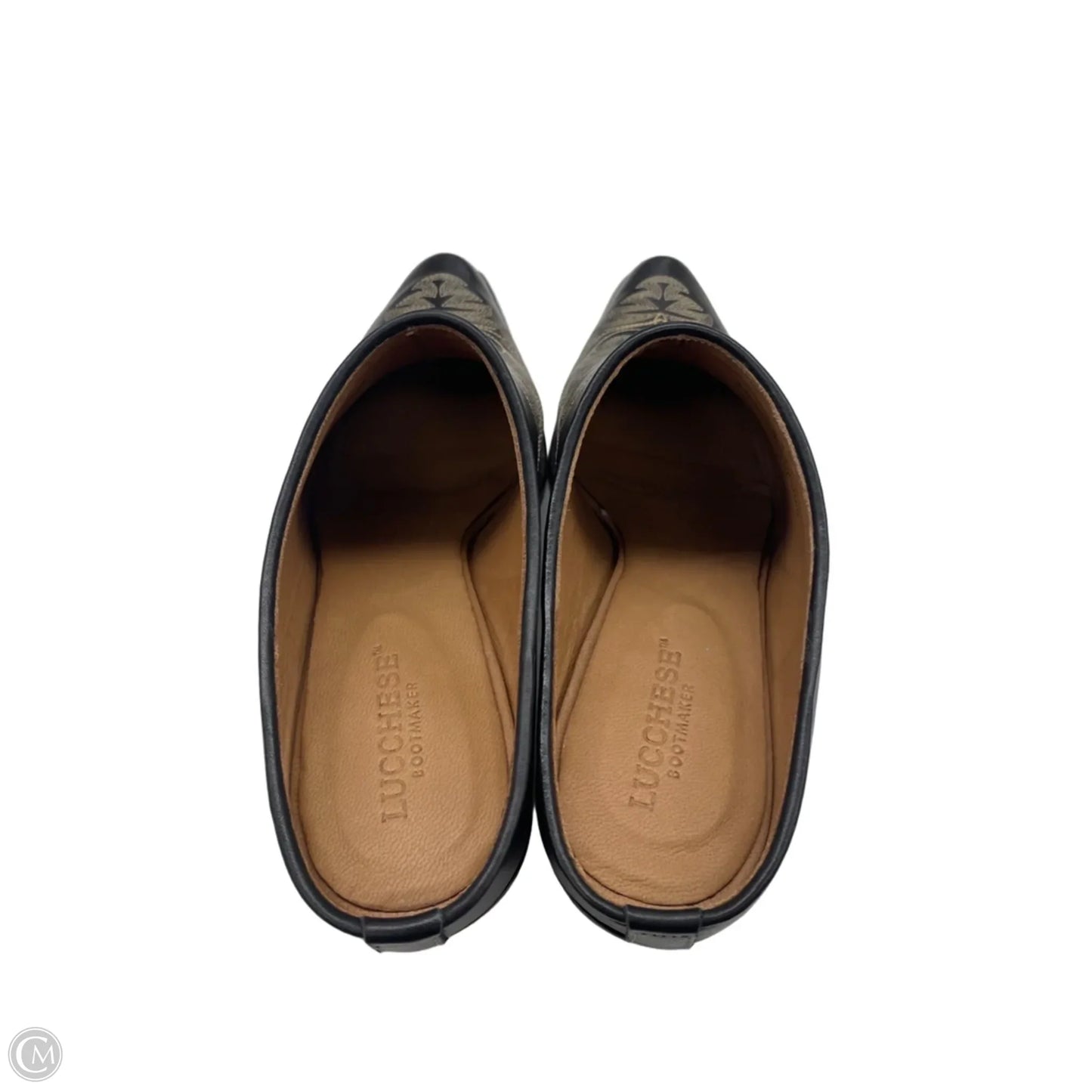 Boots Ankle Heels By Lucchese In Black, Size: 9.5
