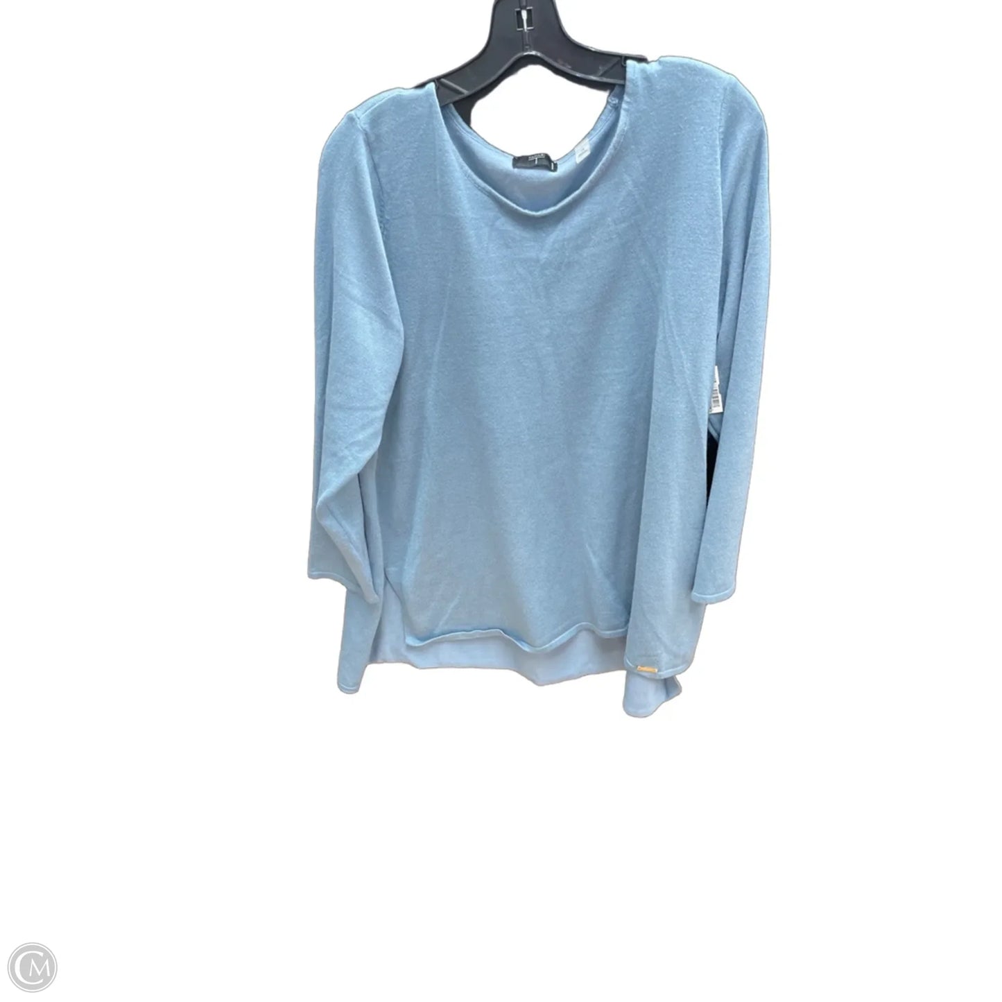 Sweater By Tahari In Blue, Size: 1x