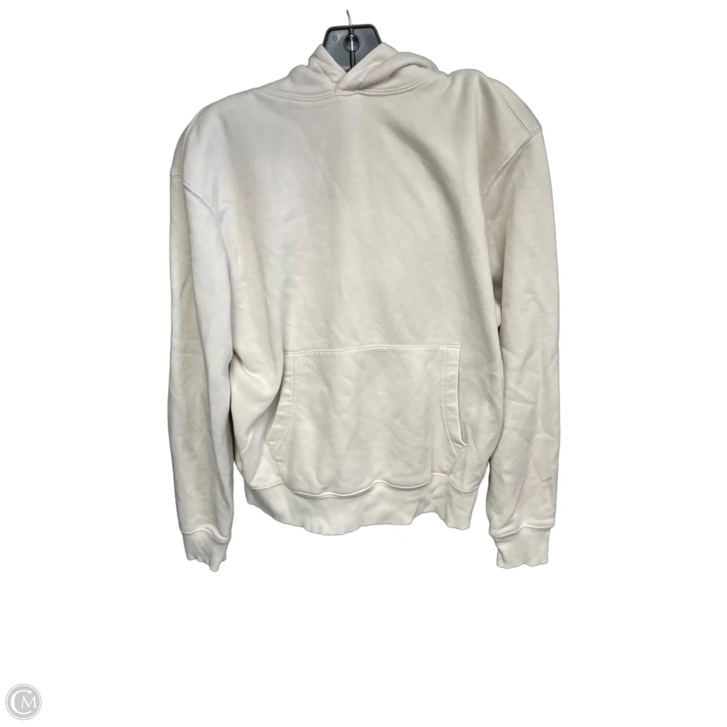Sweatshirt Hoodie By Old Navy In Cream, Size: S