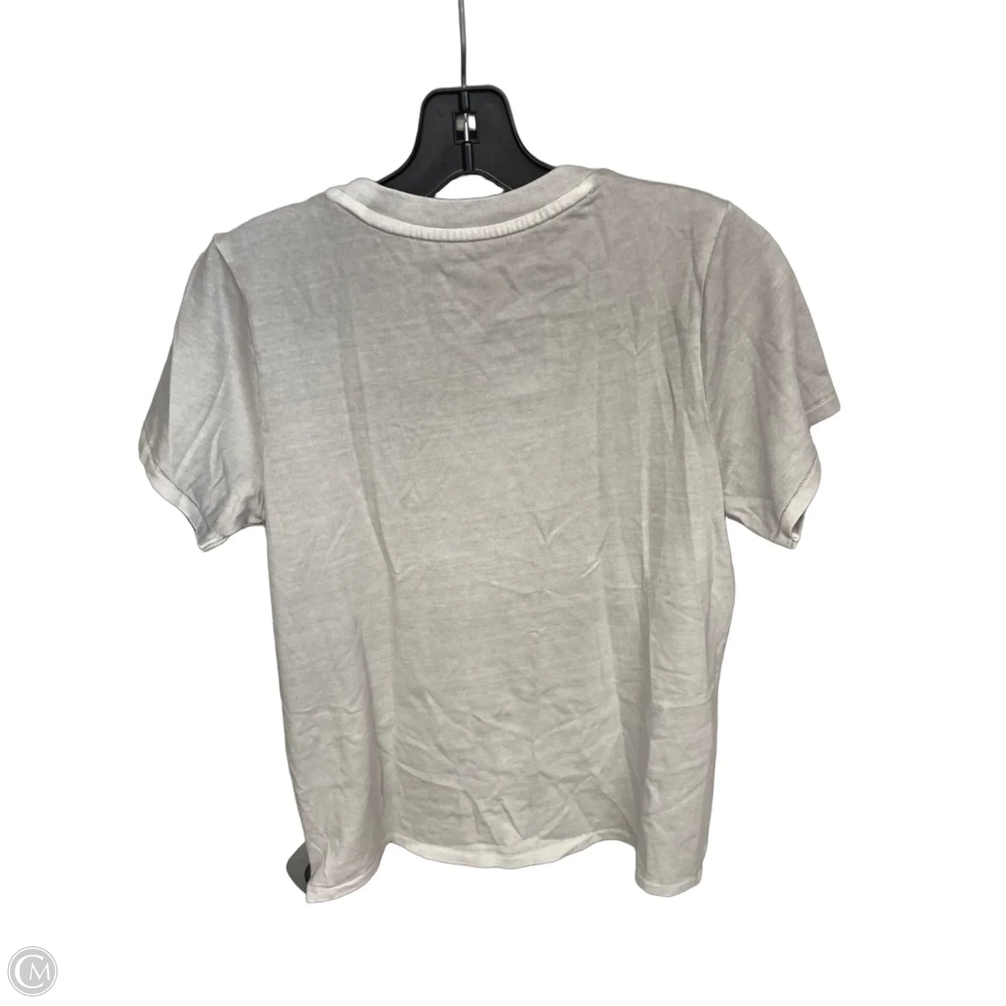 Top Short Sleeve Basic By Aeropostale In Grey, Size: M