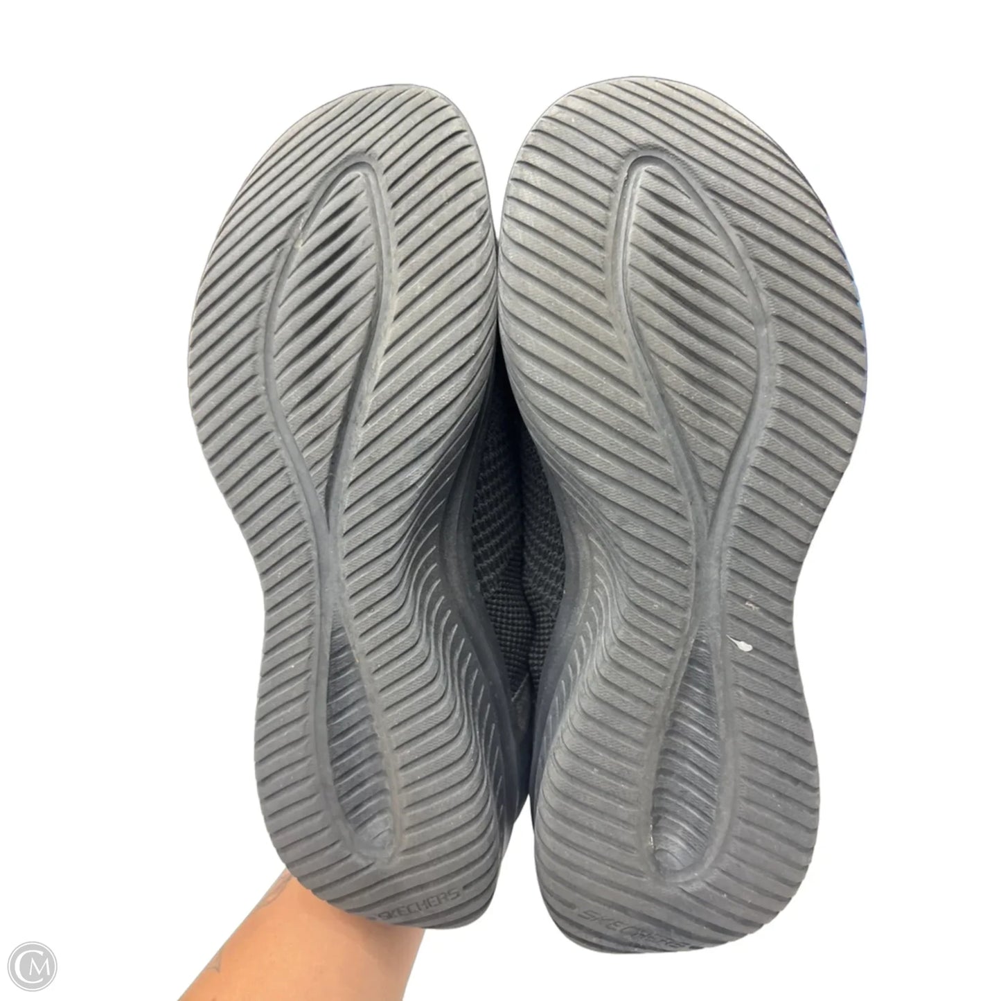 Shoes Athletic By Skechers In Black, Size: 7.5