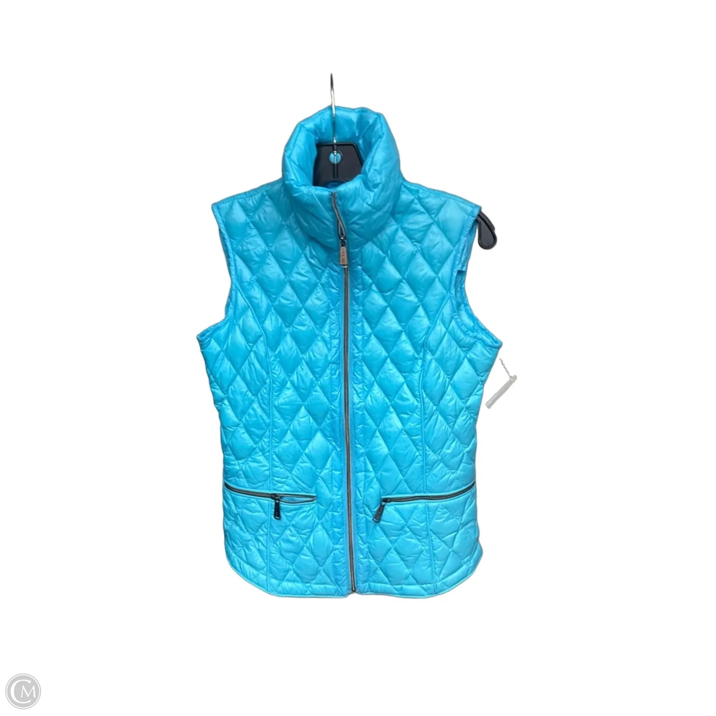 Vest Puffer & Quilted By Michael By Michael Kors In Blue, Size: Xs