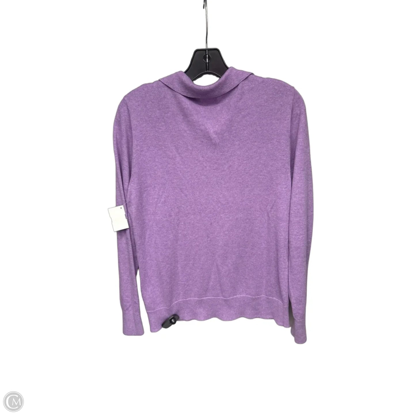 Top Long Sleeve By J. Crew In Purple, Size: S