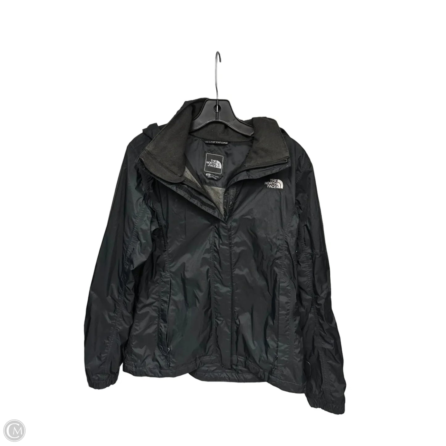 Athletic Jacket By The North Face In Black, Size: M