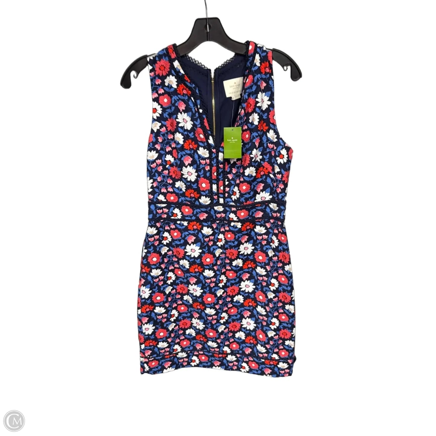 Dress Designer By Kate Spade In Floral Print, Size: 10