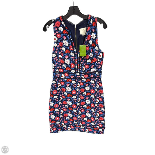 Dress Designer By Kate Spade In Floral Print, Size: 10