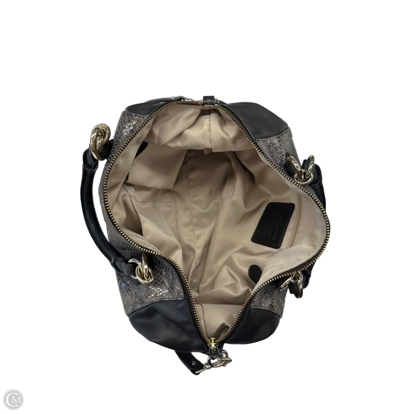 Handbag Designer By Coach, Size: Medium