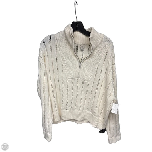 Sweater By A New Day In Cream, Size: Xl