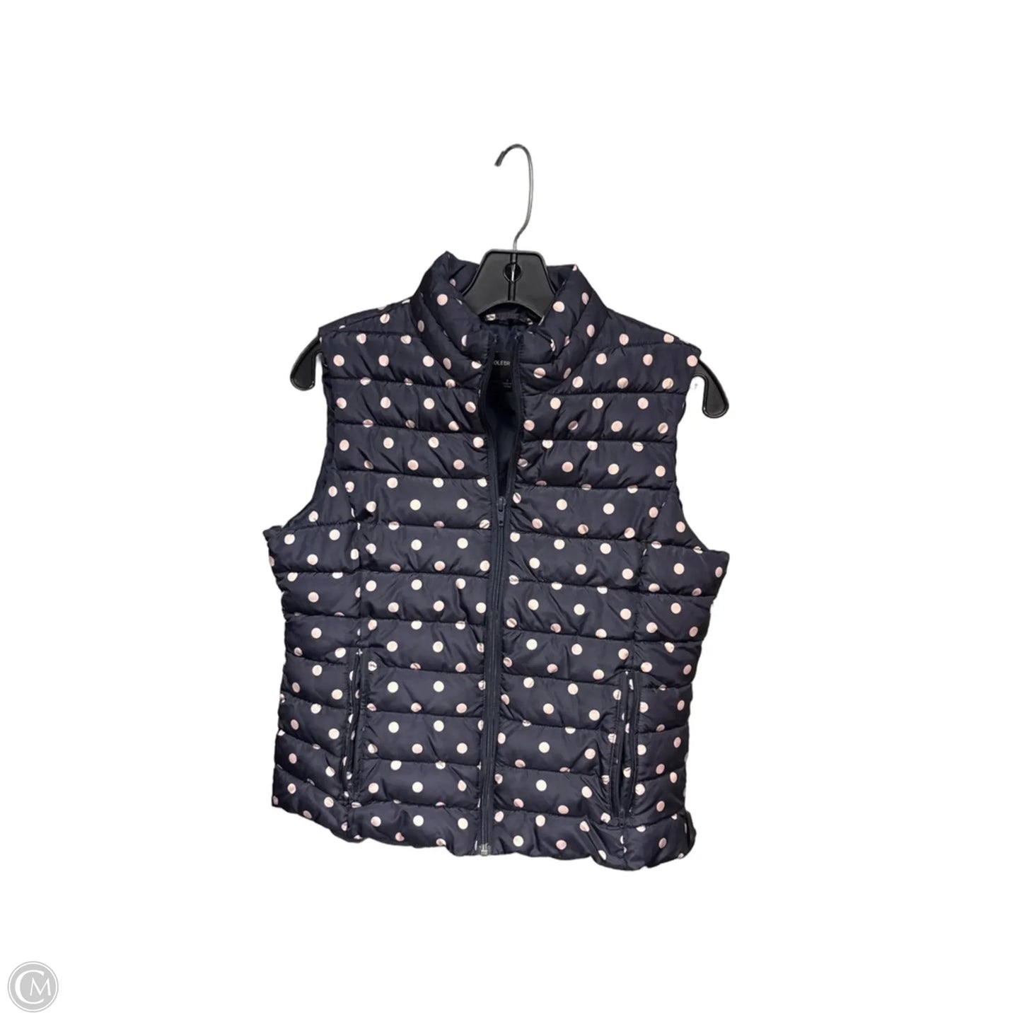 Vest Puffer & Quilted By Colebrook In Navy, Size: S