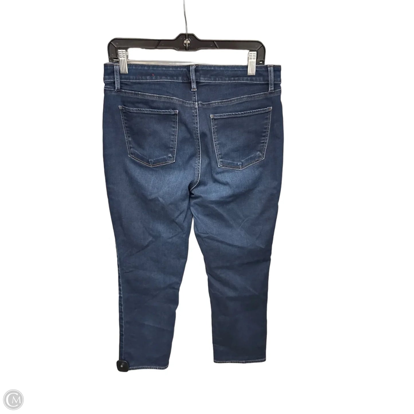 Jeans Straight By Talbots In Blue Denim, Size: 12p