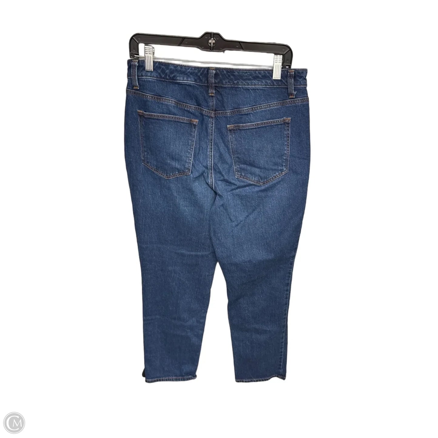 Jeans Straight By Talbots In Blue Denim, Size: 10p