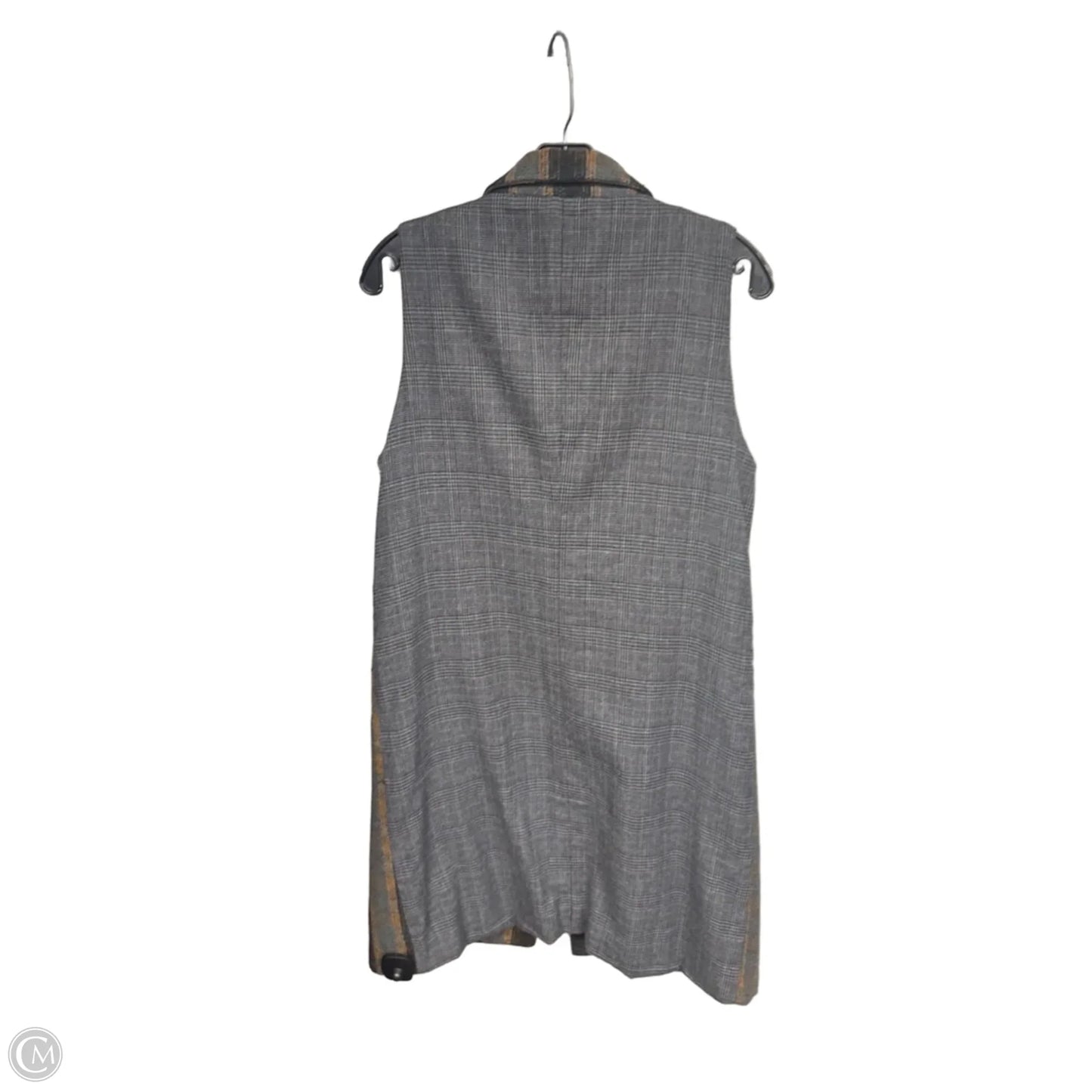 Vest Fleece By Mystree In Black & Brown, Size: M
