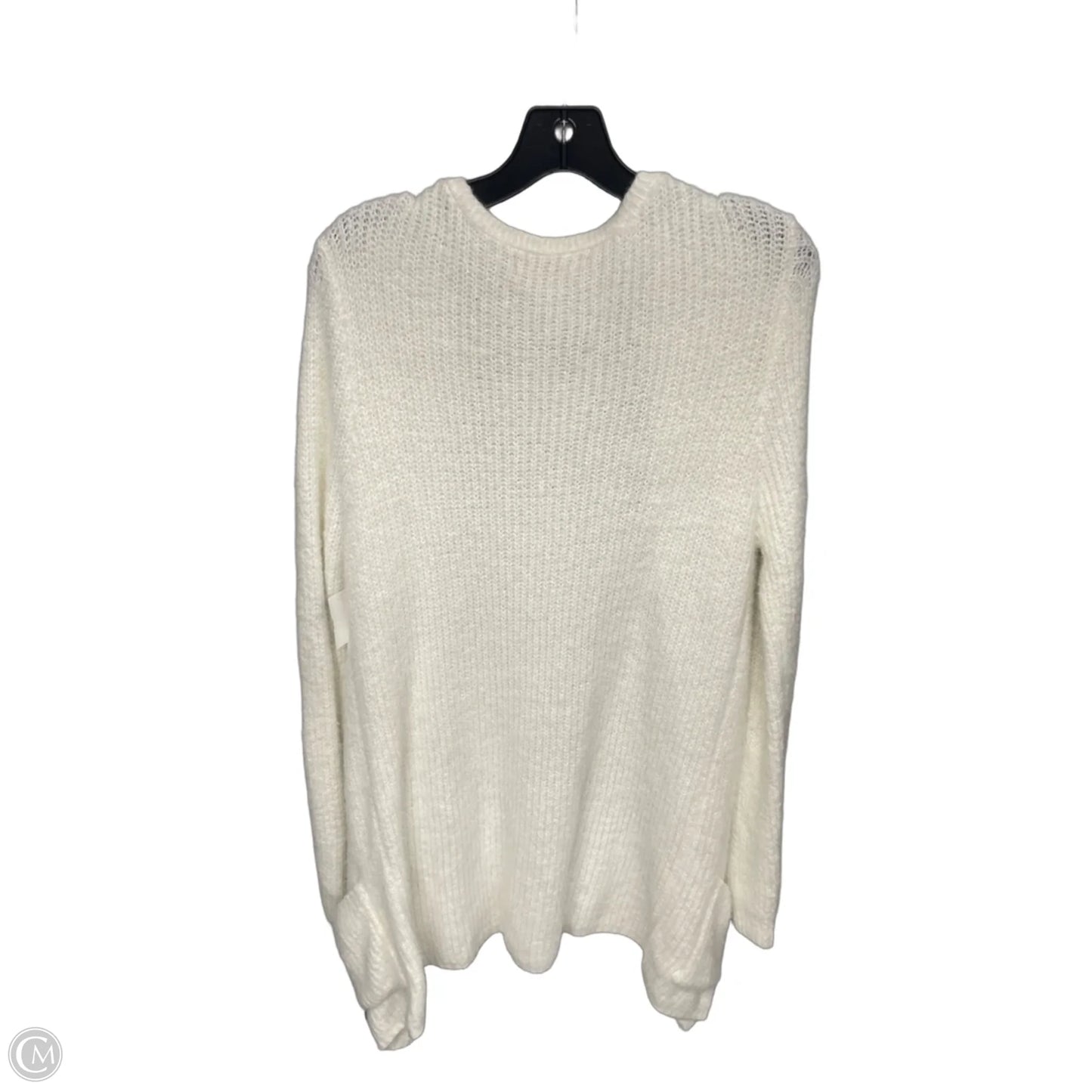 Cardigan By Love Tree In White, Size: L
