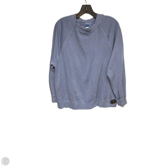 Sweatshirt Crewneck By Old Navy In Blue, Size: S