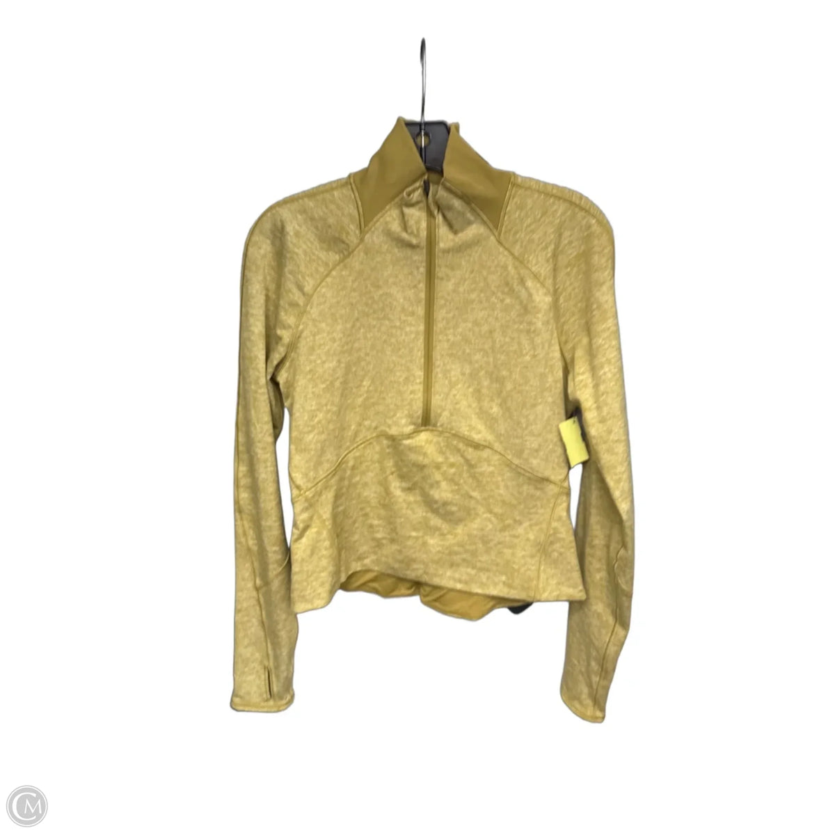 Athletic Jacket By Lululemon In Green, Size: 8