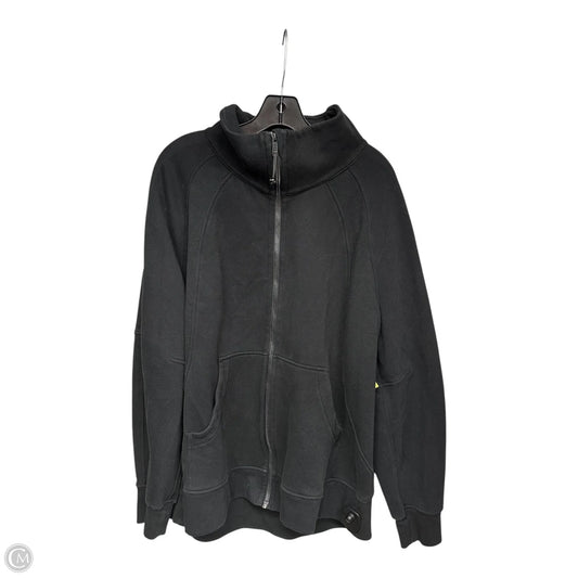 Athletic Sweatshirt Hoodie By Lululemon In Black, Size: Xl