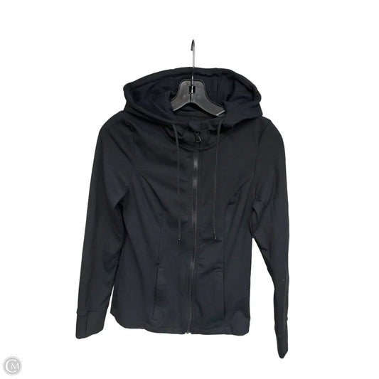Athletic Jacket By Clothes Mentor In Black, Size: M