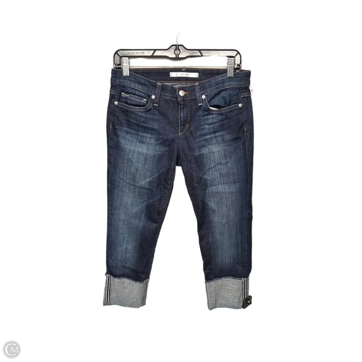 Jeans Cropped By Joes Jeans In Blue Denim, Size: 4