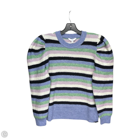 Sweater By Time And Tru In Blue & Green, Size: S