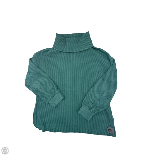 Sweatshirt Collar By Gap In Green, Size: L