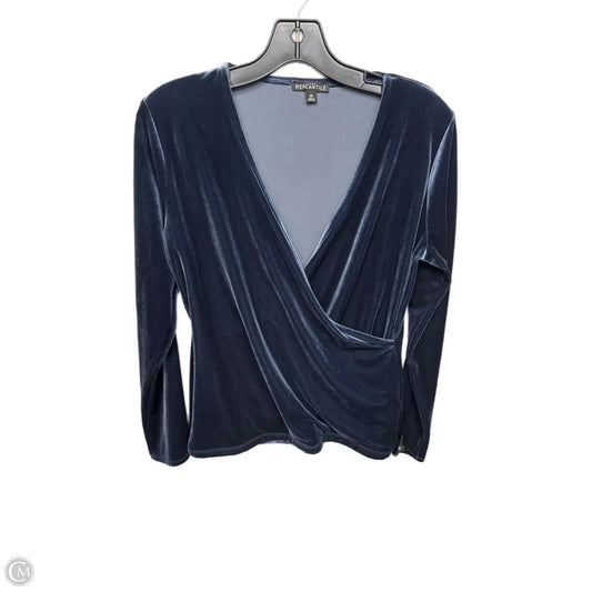 Top Long Sleeve By J. Crew In Blue, Size: M
