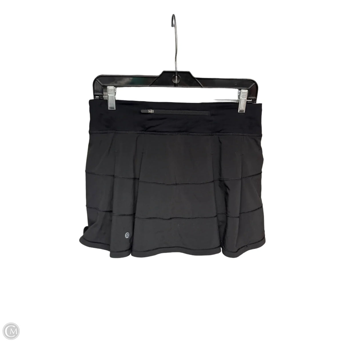 Athletic Skort By Lululemon In Black, Size: 6