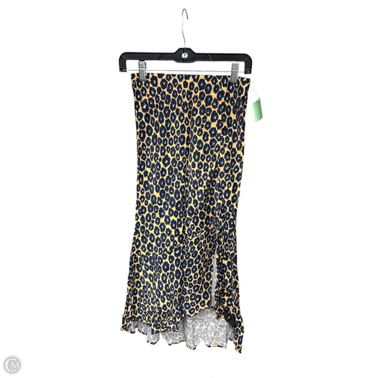 Skirt Maxi By Maeve In Blue & Cream, Size: Xsp