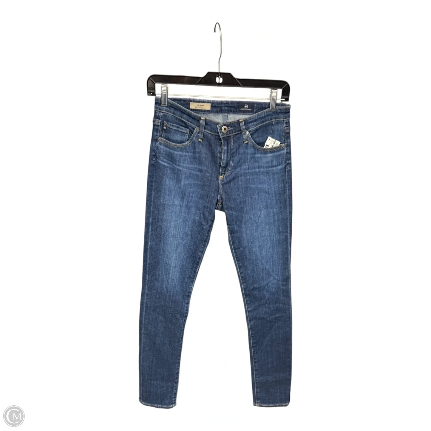 Jeans Skinny By Ag Jeans In Blue Denim, Size: 2