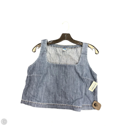 Top Sleeveless By Old Navy In Blue, Size: Sp