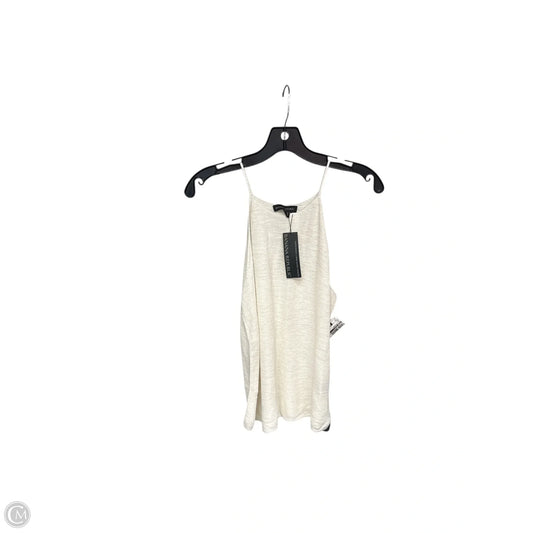 Top Sleeveless By Banana Republic In White, Size: M