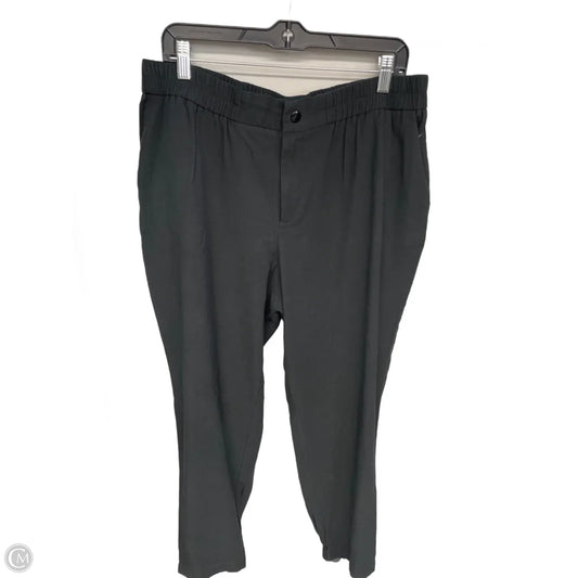 Pants Linen By A New Day In Black, Size: Xl